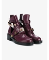 BALENCIAGA Apron Buckle Boots with Cut-out Detailing