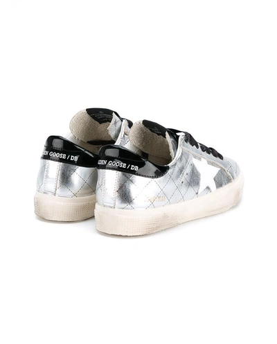 Shop Golden Goose Quilted Leather Low-top Trainers