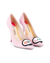 SOPHIA WEBSTER Boss Lady Patent Leather Pumps