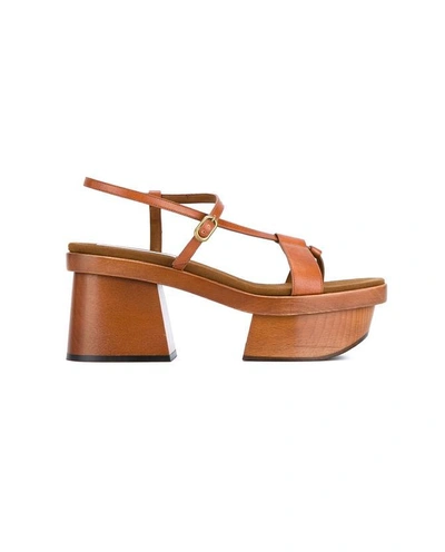 Shop Stella Mccartney Atlea Platform Sandals