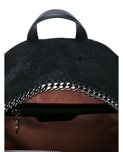 Shop Stella Mccartney Falabella Shaggy Deer Mini Backpack