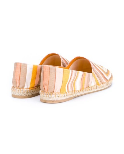 Shop Valentino 1975 Native Couture-print Espadrilles