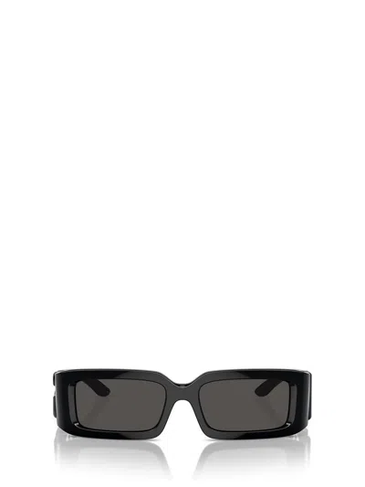 Dolce & Gabbana Eyewear Rectangular Frame Sunglasses In Black