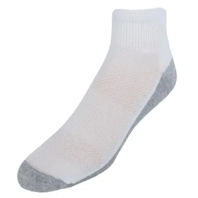 Hanes Men's X-temp Cool Cushioned Ankle Socks (12 Pack) In White