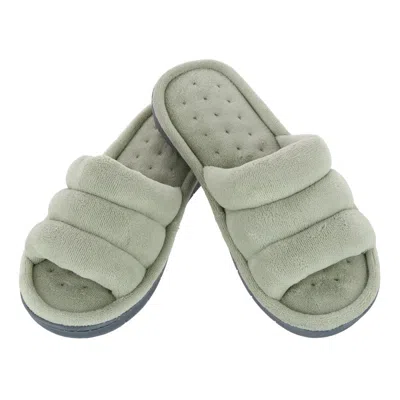 Isotoner Women's Open Toe Aster Slide Slipper In Multi