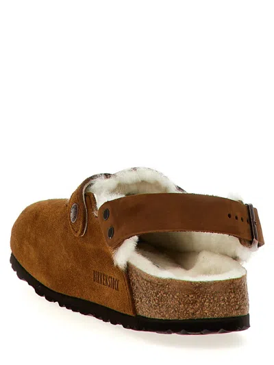 Birkenstock Shoes Tokio Inside Shearling In Brown