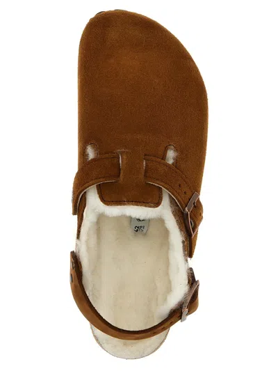 Birkenstock Shoes Tokio Inside Shearling In Brown