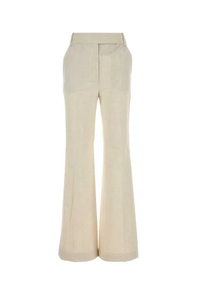 Camilla And Marc Sand Polyester Floris Pant In Beige O Tan