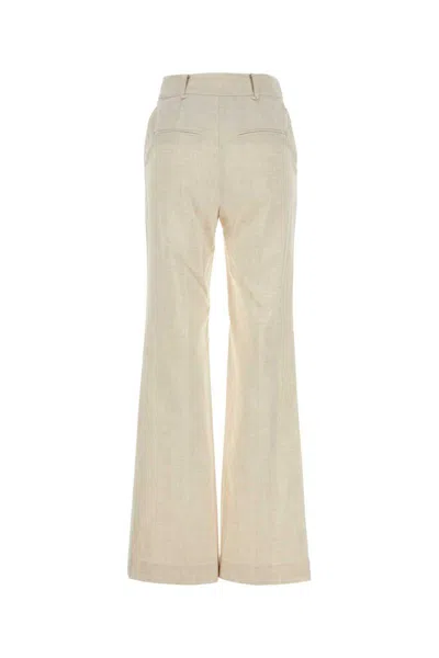 Camilla And Marc Sand Polyester Floris Pant In Beige O Tan