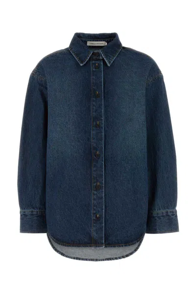 Camilla And Marc Denim Kalen Oversize Shirt In Blue