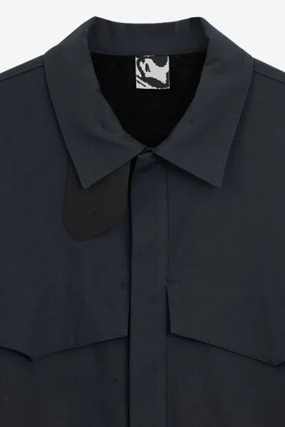 Gr10k Alpha Overshirt Jacket In Grey