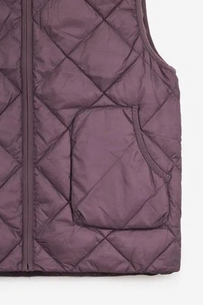 Hiking Patrol Light Down Vest Jackets Purple In Purple