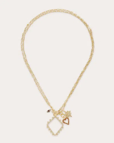 Ramy Brook Zena Charm Necklace In Gold