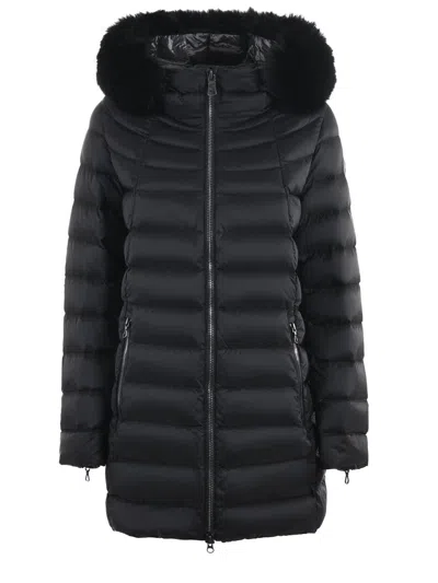 Colmar Down Jacket With Logo In Black