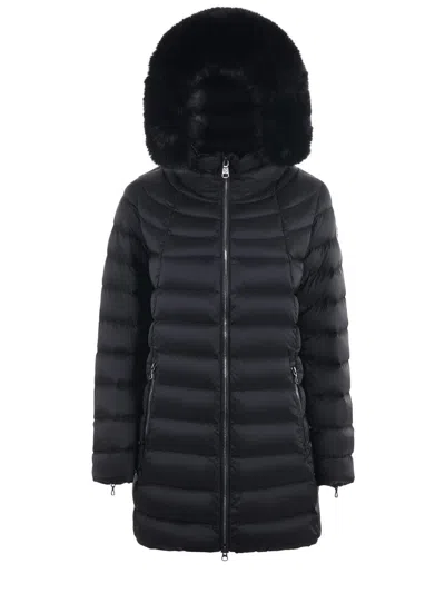 Colmar Down Jacket With Logo In Black