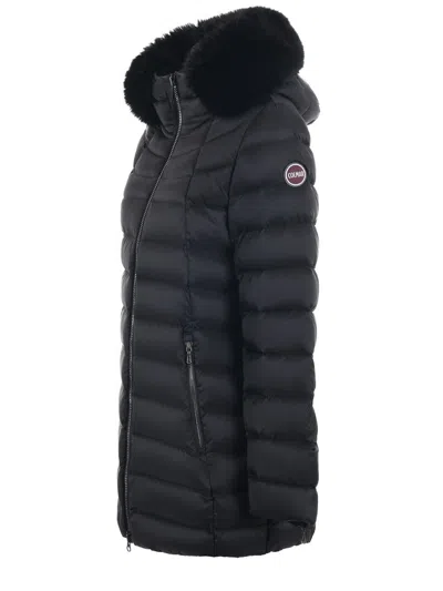 Colmar Down Jacket With Logo In Black