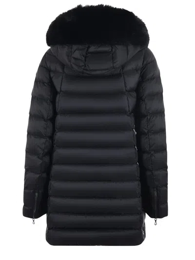 Colmar Down Jacket With Logo In Black
