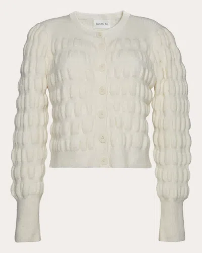 Eleven Six Carly Sweater In Ivory In White