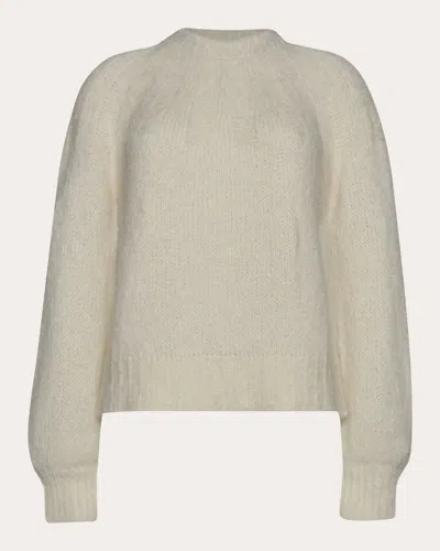 Eleven Six Women's Mila Ribbed Alpaca-blend Sweater In White