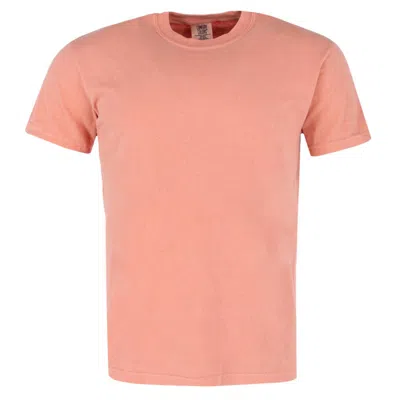 Ctm Men's Comfort Colors Dyed Short Sleeve T-shirt In Brown
