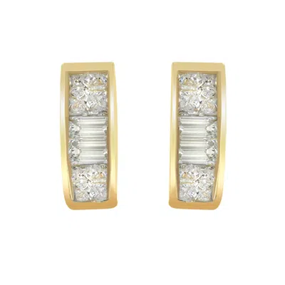 Haus Of Brilliance 14k Yellow Gold 1/4ct Tdw Diamond Earrings In Yellow