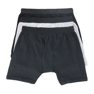 Ctm Men's Big And Tall Club Usa Boxer Briefs (3 Pack) In Multi