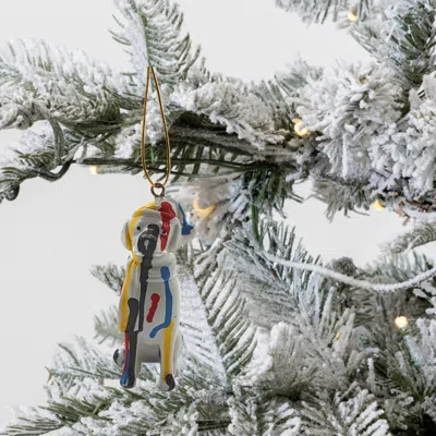 Interior Illusion Plus Interior Illusions Plus Siberian Husky Holiday Dog Ornament