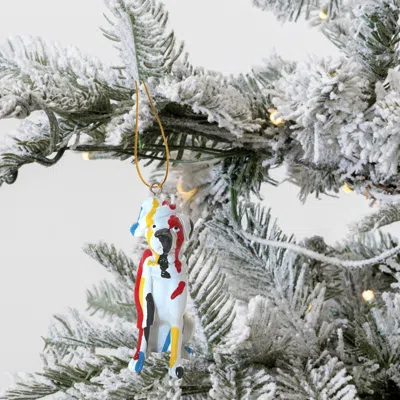 Interior Illusion Plus Interior Illusions Plus Siberian Husky Holiday Dog Ornament