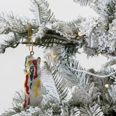 Interior Illusion Plus Interior Illusions Plus Siberian Husky Holiday Dog Ornament