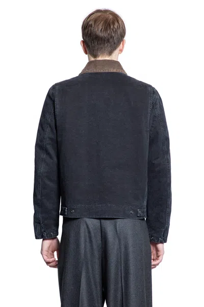 SAINT LAURENT MAN BLACK JACKETS 