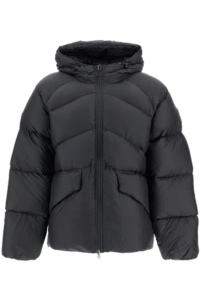 Pyrenex Stellar Hooded Down Jacket In Black