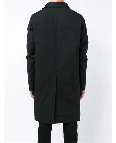 Shop Rick Owens Cotton-blend Asymmetric Coat