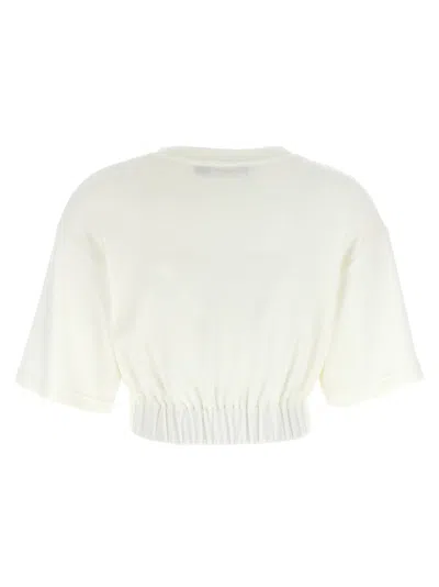Dolce & Gabbana Chenille Top With Tonal-logo