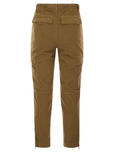 Dondup Velvet Cargo Pants - Eve