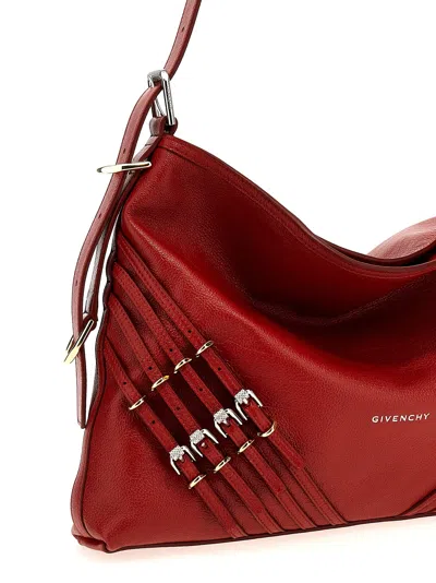 Givenchy Womens 640-vermillon Voyou Medium Leather Shoulder Bag