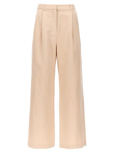 Loulou Studio Idai Pleated Wide-leg Pants