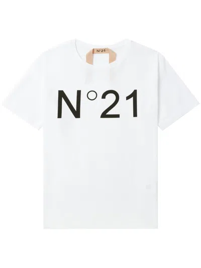 N°21 Logo-printed T-shirt