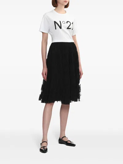 N°21 Logo-printed T-shirt