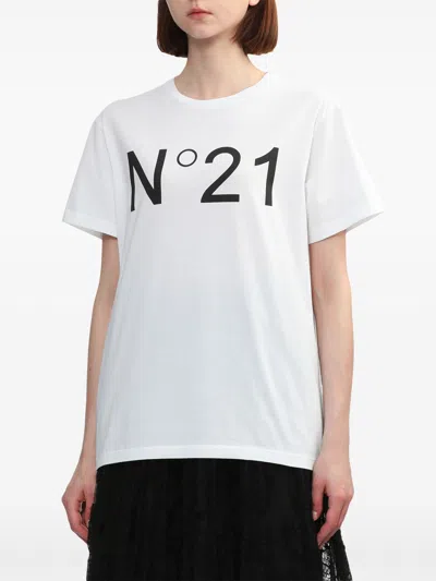 N°21 Logo-printed T-shirt