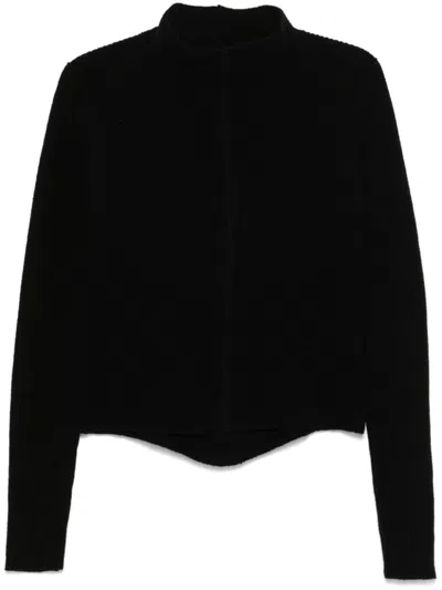 Rick Owens Women Cashmere Turtle-neck Jumper In Black