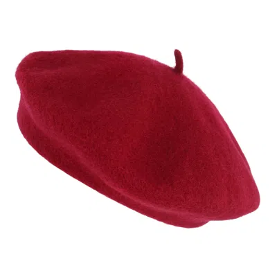 Angela & William Women's Wool Beret In White