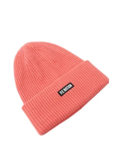 P.e Nation Women's Courtside Beanie In Pink In Pink