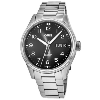 Oris Big Crown Propilot Big Day Date Grey Dial Steel Men's Watch 01 752 7760 4063-07 8 22 08p In Grey