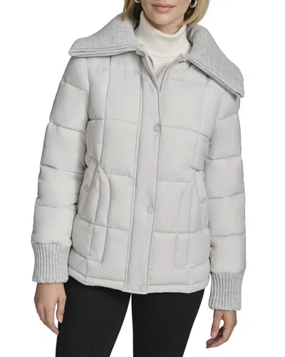 Andrew Marc Riley Coat In Grey