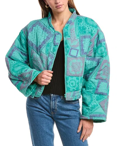 Ba&sh Macino Jacket In Green