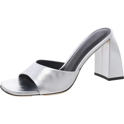 By Far Women's Michele Square Toe Block Heel Mule Sandals In Multi