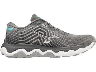 Mizuno Women's Wave Horizon 6 Shoes In Ultimate Grey/silver In Multi