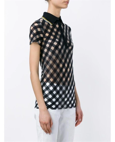 Shop Stella Mccartney Striped Polo Shirt