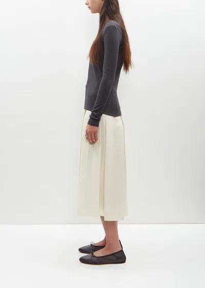 Totême Classic Rib Top In Charcoal Melange