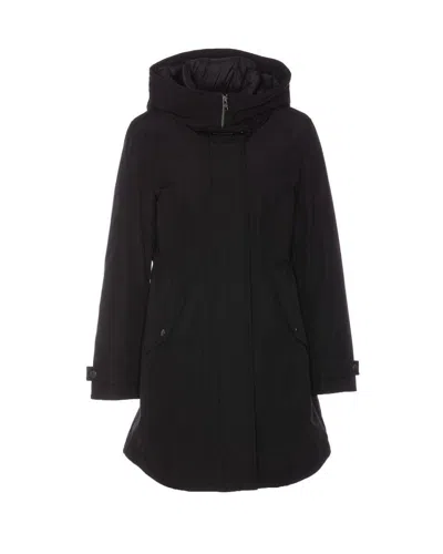Woolrich Ramar Straight Hem Parka In Black